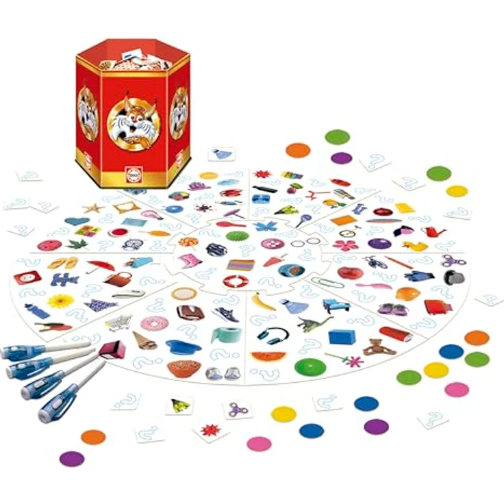 Educa BORRAS SA Lynx Geheimnis, Brettspiel mit 150 Bildern, hohe Spielqualität, ideales Geschenk für Fantasie und Kreativität – Bild 2