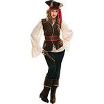 My Other Me Verkleidung für Erwachsene Buccaneer, 6-teiliges Piratenkostüm in Größe XL, 100% Polyester