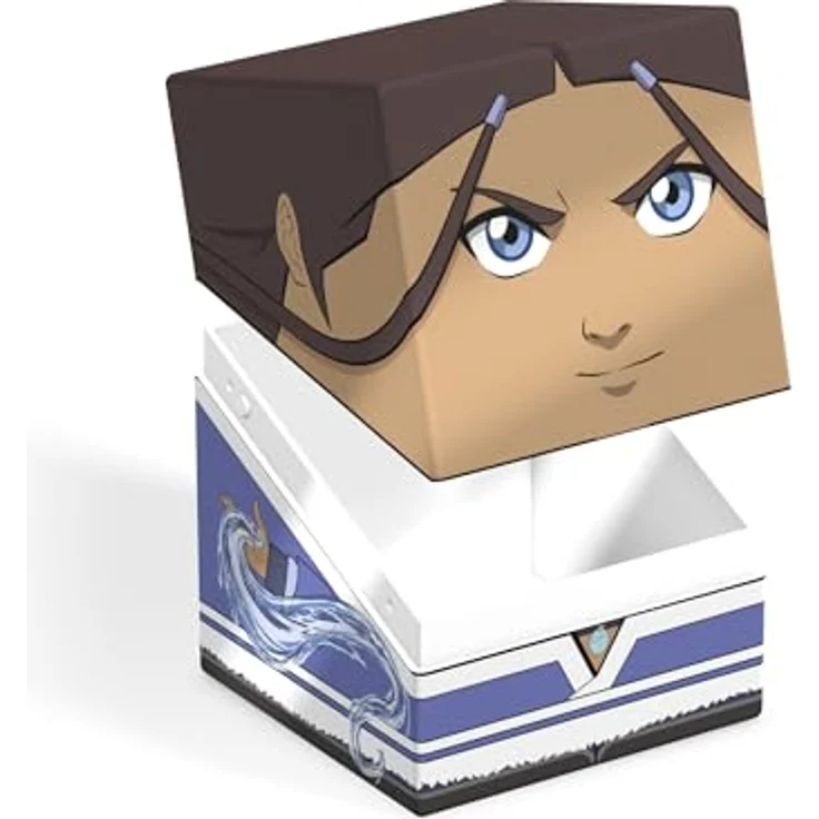 Ultimate Guard Squaroe Avatar: The Last Airbender AV003, Sammelbox für TCG-Decks mit Platz für bis zu 100 Spielkarten, Katara Edition – Bild 4