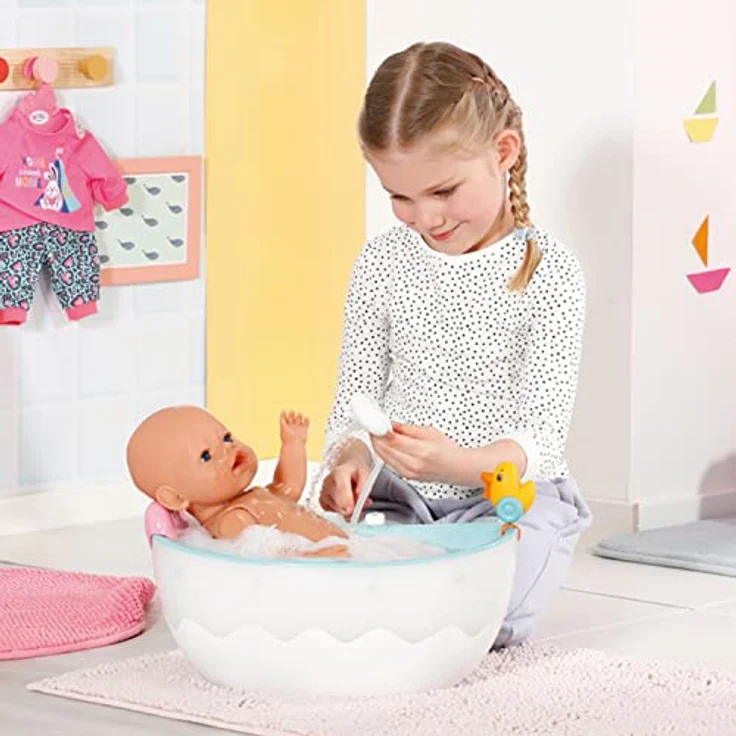 ZAPF Creation Baby born bath tub pink - Preisvergleich – Bild 9