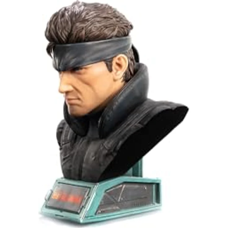 First 4 Figures Metal Gear Solid buste Grand Scale Solid Snake 31 cm, hochwertige Büste aus Polyresin – Bild 2