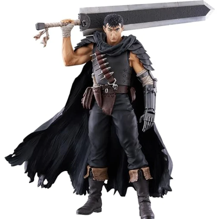 Max Factory Guts Black Swordsman 22 cm Berserk Pop Up Parade L, detailgetreue Sammelfigur – Bild 1