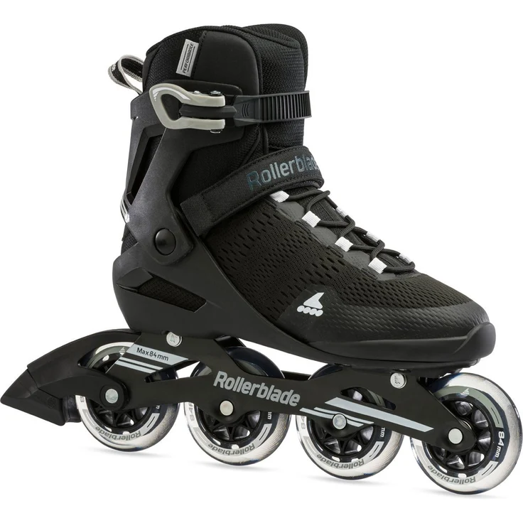ROLLERBLADE Inlineskates ROLLERBLADE SIRIO 84 Inline Skate black/white, ideal für Anfänger mit Engineered Mesh Innenfutter
