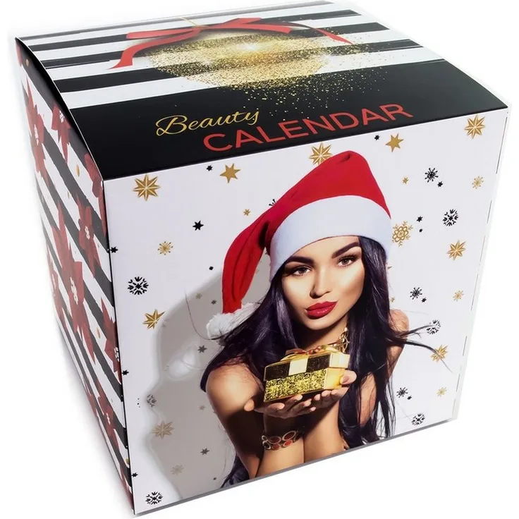 ACCENTRA Adventskalender Accentra Würfelförmiger Dekorativkosmetik Adventskalender für Teenager, Mädchen und Frauen
