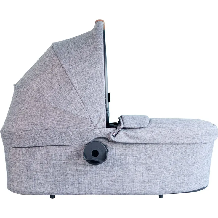 ABC Design Babywanne für Buggy Flash, Woven Graphite, mit gepolstertem Griff und UV-Schutz 50+