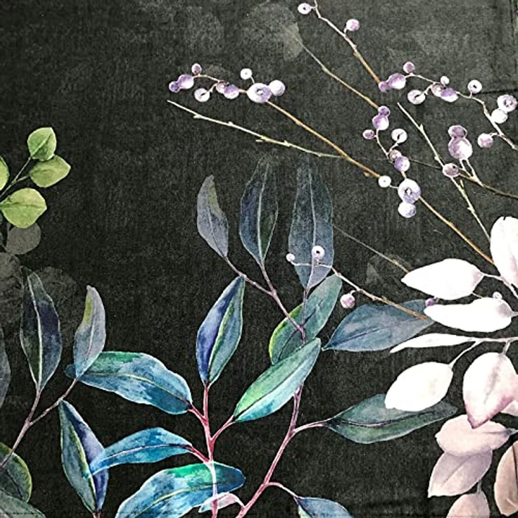 ESTELLA Mako-Satin Bettwäsche Midnight Multicolor 1 Bettbezug 135 x 200 cm + 1 Kissenbezug 80 x 80 cm – Bild 4