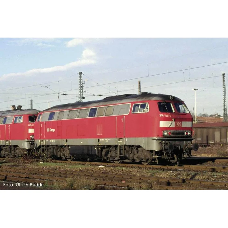 Piko N-Diesellok BR 216 DB Cargo V, Spur N mit Next18 Digitalschnittstelle und LED-Technik