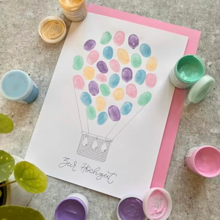 EBERHARD FABER EFA Color Pastell Fingerfarben, 6 Farben à 40 ml in Pfirsich, Mint, Pastell-Rosa, Flieder, Pastell-Blau, Warmgrau, waschbar, optimal für Kinder und kreative Kunstprojekte – Bild 2