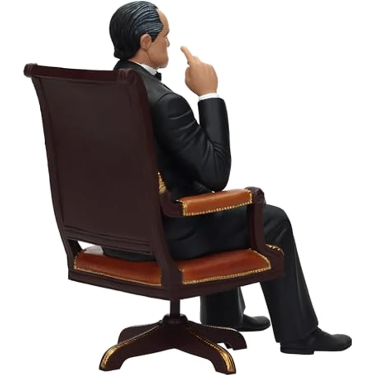 SD Toys - Der Pate PVC Statue Don Vito Corleone, 15 cm, Mafiaboss Figur in Fensterbox – Bild 3