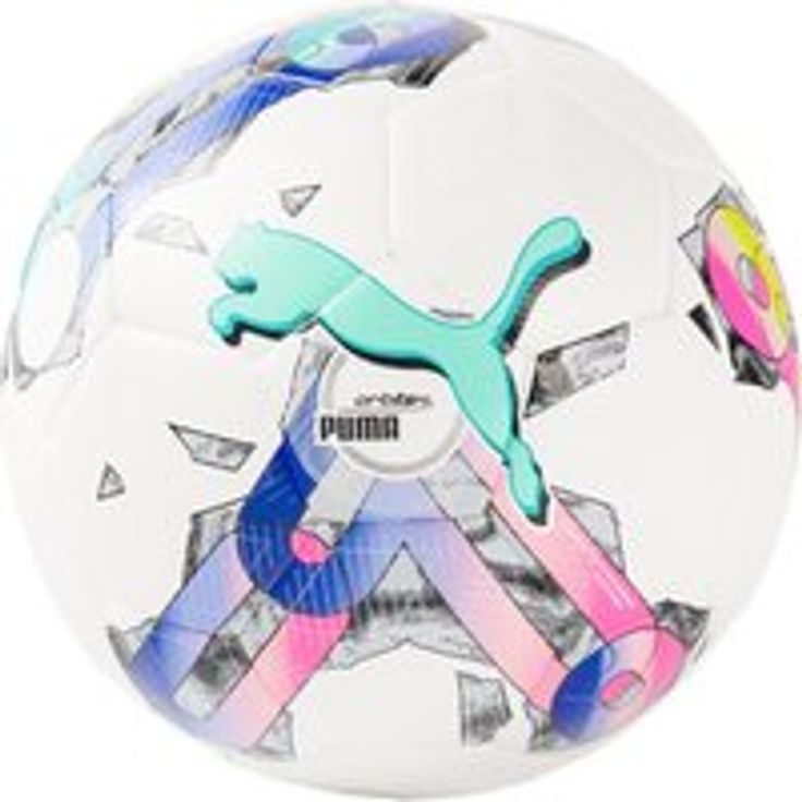 PUMA Orbita 4 HYB FB, Fußball für Spiel und Training, schwarz/weiß