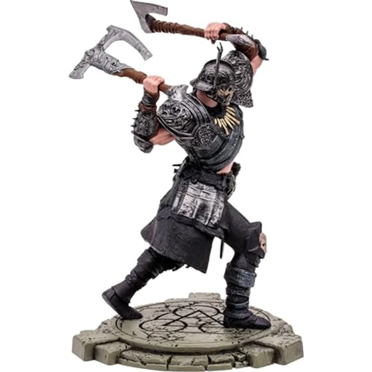 McFarlane Toys Actionfigur Diablo 4, 18 cm, Mit Zubehör, Sammelkarte und Base, detailreich und beweglich – Bild 7