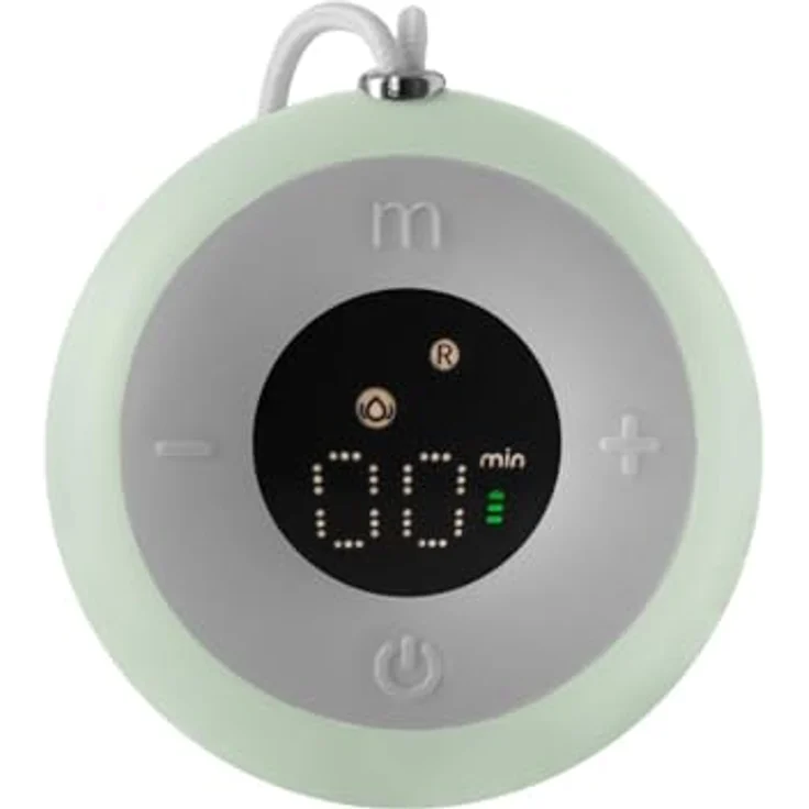 Kikka Boo Milchpumpe Iris elektrisch, 180 ml Fassung, 9 Saugstufen, zwei Modi, grün, mit Fernbedienung und Rückflussschutz – Bild 4