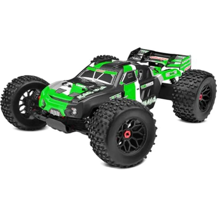 Corally RC Auto KAGAMA XP RTR Rot 4WD 1:8 Monster Truck 6S Brushless Power - No Electronics Roller – Bild 1