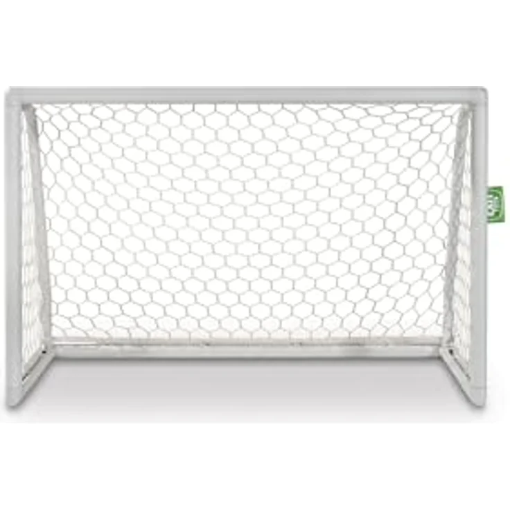 EXIT Scala Aluminium-Fußballtor, Leichtgewicht und sehr stabil, rostfreies Aluminium, 120x80cm, schwarz – Bild 1