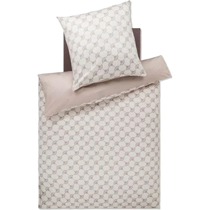 Joop! Bettwäsche Cornflower Double 4083 Light Cream - 100% Baumwolle, Made in Germany, Pflegeleicht – Bild 1