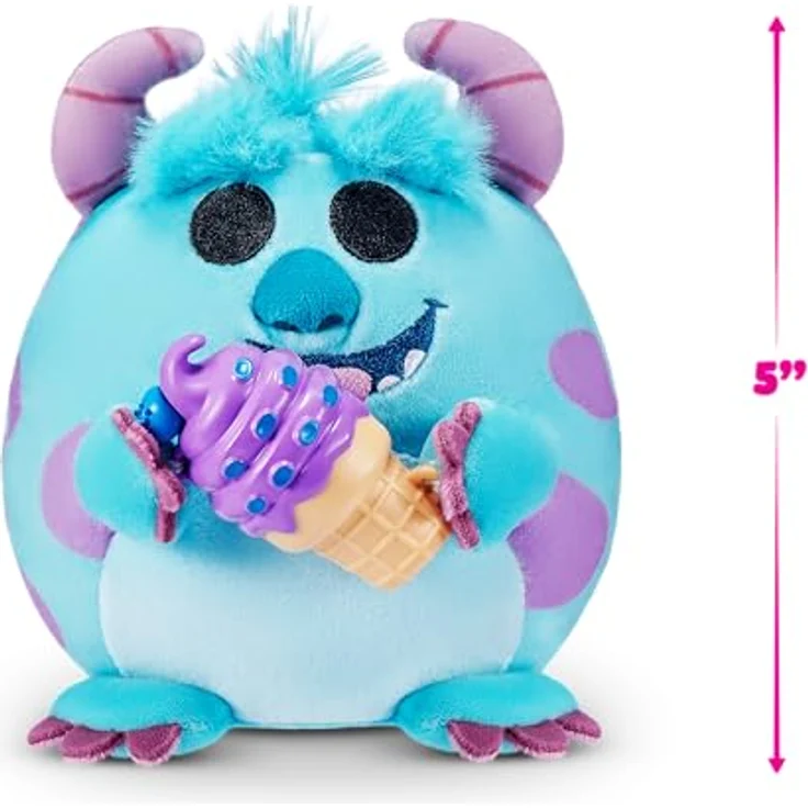 Snackles 12-cm Disney Charakter Plüsch von ZURU, Weiches Spielzeugplüschtier mit einzigartiger Persönlichkeit und Snack-Zubehör, limitierte Edition – Bild 5