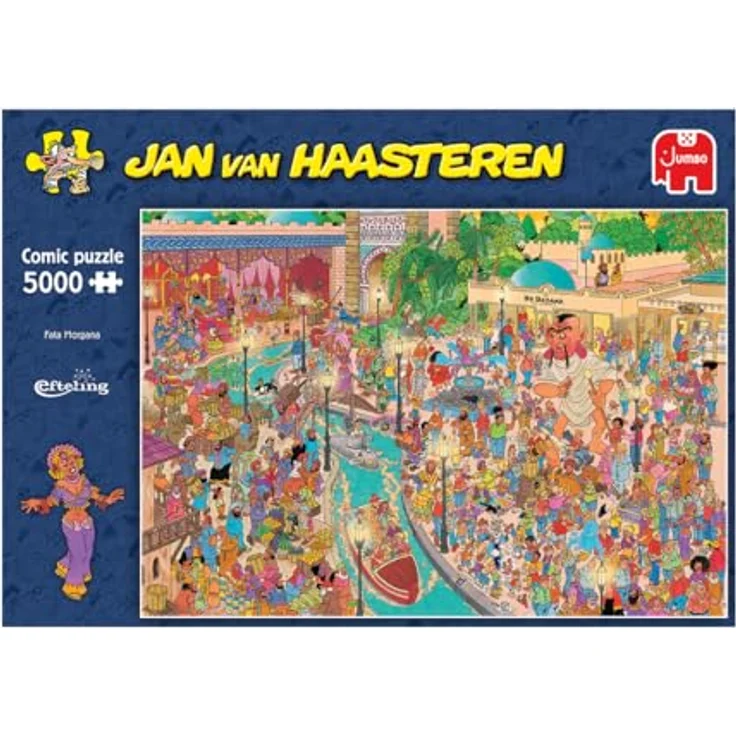 Jumbo 1110100313 Efteling FATA Morgana-5000 Teile Puzzlespiel, Mehrfarbig – Bild 3