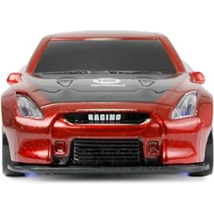 Amewi Drift Sport GTR, RC Modellauto 1:43 Elektro Sportwagen mit Allradantrieb (4WD), rot, 2,4GHz, Gyro-Stabilisierung, LED-Beleuchtung, bis zu 15 km/h – Bild 7