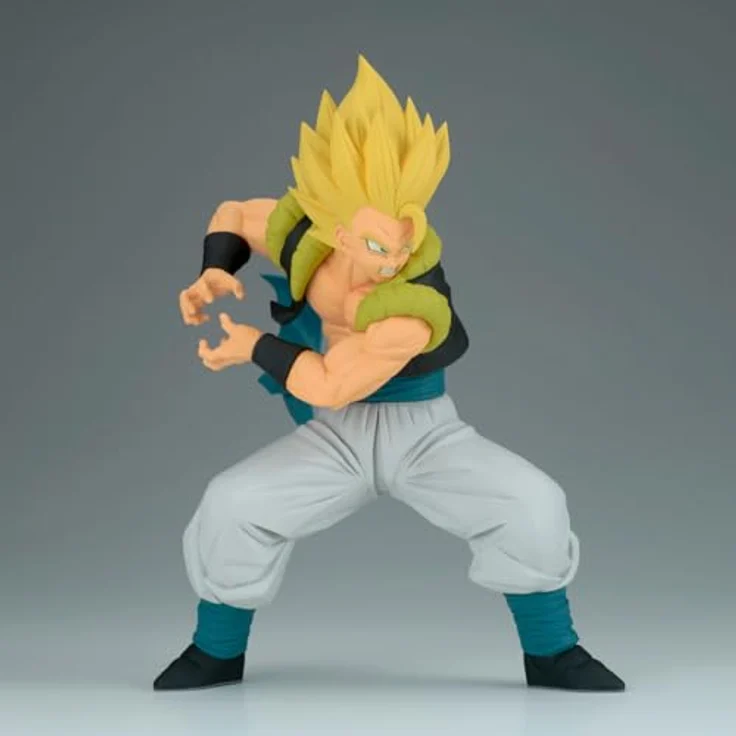 Banpresto BP29521P Actionfigur Gogeta Dragon Ball Super, 20 cm, PVC Sammelfigur, mehrfarbig, mit Base Stand, lizenziertes Produkt für Anime-Fans – Bild 3