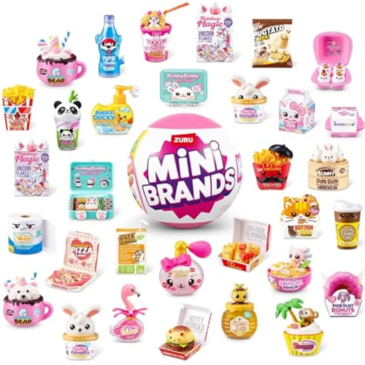 Kawaii Mini Brands Kawaii, Sammelfigur im Blind Pack, 8,5 cm, detailreiches Kawaii-Design – Bild 2