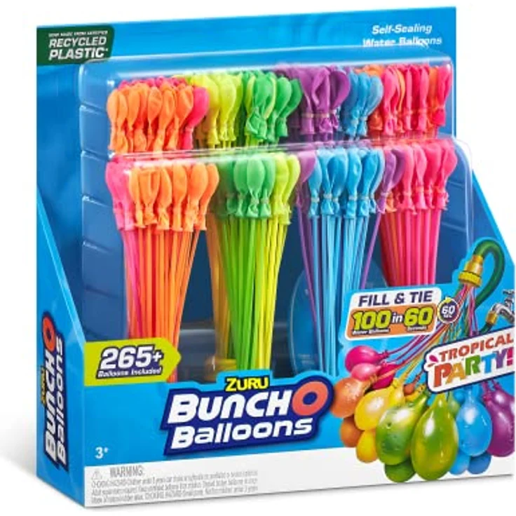 Zuru Bunch O Balloons, Wasserbomben-Set, Mehrfarbig, schnelles Befüllen in unter 60 Sekunden – Bild 3