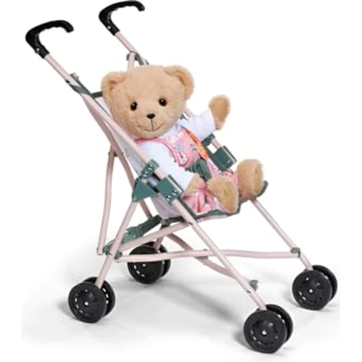 Baby Born Puppenbuggy Dschungel-Design, mit Tasche – Bild 8