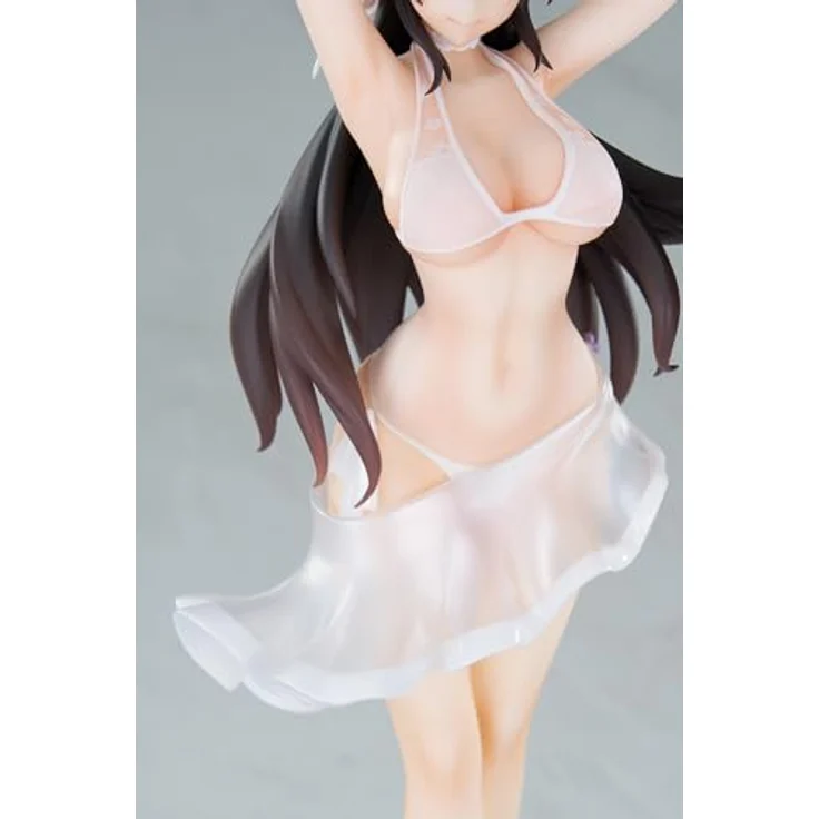 Apex Azur Lane Limepie Series PVC Statue Atago Summer March Ver. 23 cm, detailreiche Sammelfigur mit Base in Fensterbox – Bild 5