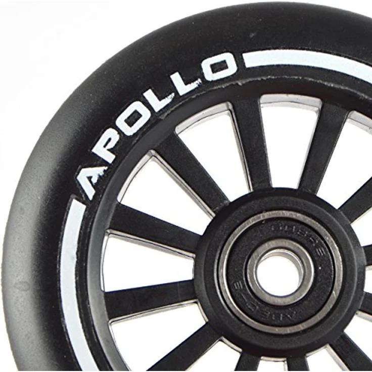 Apollo Stuntscooter Ersatzräderset Pro Wheels - ABEC9 Kugellager, 100mm, High Rebound PU, 2er Set – Bild 5
