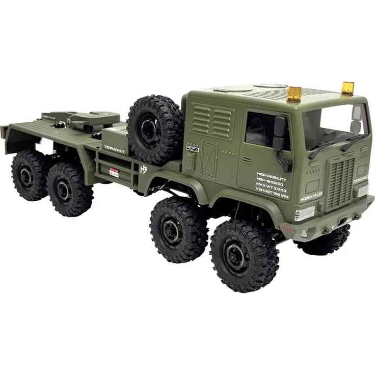 Hobby Plus CR-18P 8X8 Terranaut (AWS), Brushed 1:18 RC Crawler Truck RtR, 2,4GHz, inkl. Akku und Ladegerät
