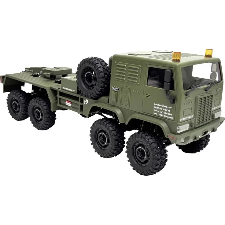 Hobby Plus CR-18P 8X8 Terranaut (AWS), Brushed 1:18 RC Crawler Truck RtR, 2,4GHz, inkl. Akku und Ladegerät