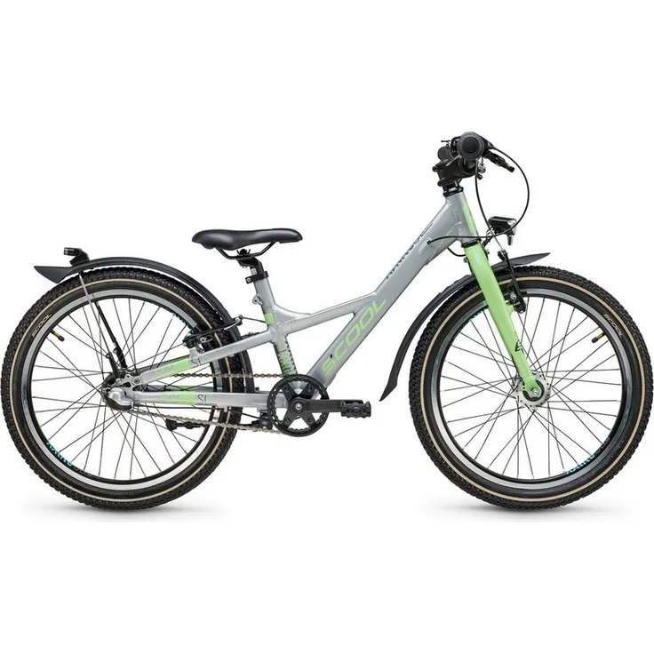 S'cool S'COOL XXlite SL 20 Zoll Kinderfahrrad, Freilauf, 3 Gang, robustes Design, engineered in Germany