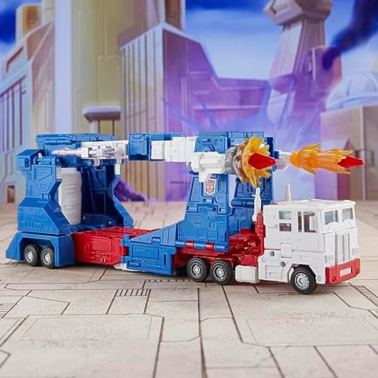 Transformers Studio Series 86-21 Ultra Magnus, 24 cm Action-Figur mit 2 Modi, 4 Blastern und abnehmbarer Kulisse – Bild 3
