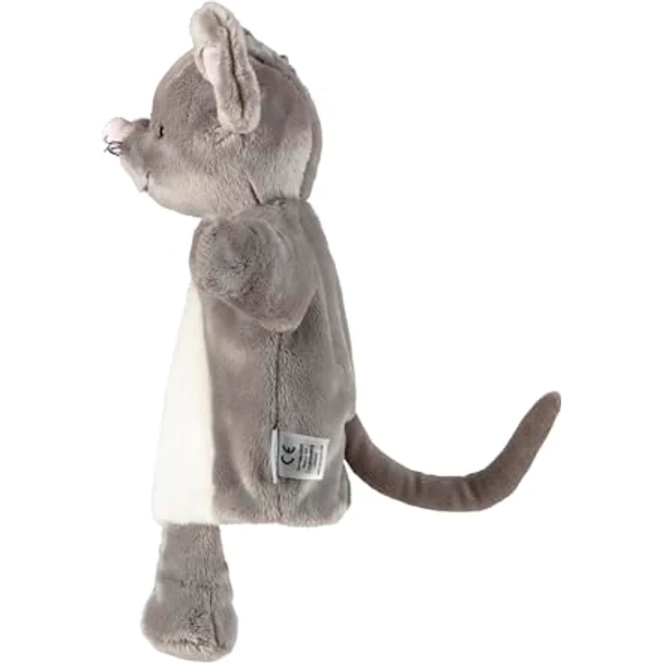 Sterntaler Handpuppe Maus, weiches Spielzeug für Kasperle Theater, zum Geschichten erzählen und erstes Rollenspiel, für Mädchen und Jungen – Bild 3