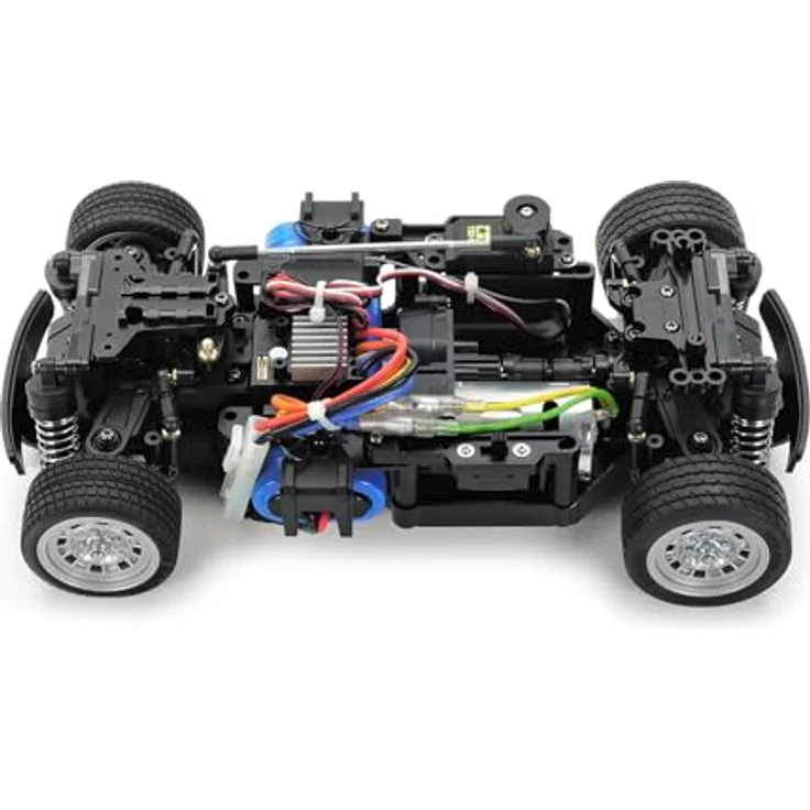 Tamiya 58729 1:10 RC Opel Kadett GT/E Rallye MB-01 - ferngesteuertes Auto, Fahrzeug, Modellbau, Zusammenbauen, Hobby, RC Bausatz, unlackiert – Bild 3