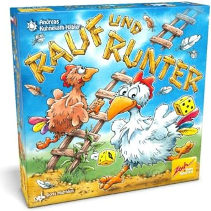 Zoch Rauf und Runter - Das wildeste Leiterspiel seit Hühner würfeln - 2-5 Spieler, 30 Min. Spiel-Dauer – Bild 4