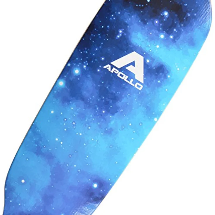 Apollo Longboard BlueSky, Komplettboard, Twin-Tip Drop-Through Freeride Cruiser Board – Bild 5