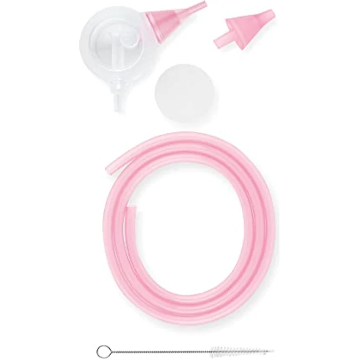 Nosiboo Pro Accessory Set, Nasensauger Zubehör mit Colibri-Kopf, Standard Saugspitze, Schlauch, Filter und Bürste – Bild 2