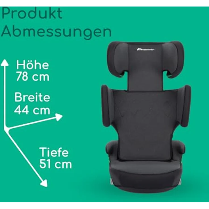 Bebeconfort Road Fix I-Size, Kindersitz nach ECE R129/i-Size Norm, zusammenklappbar für Kinder von 3,5 bis 12 Jahren – Bild 8
