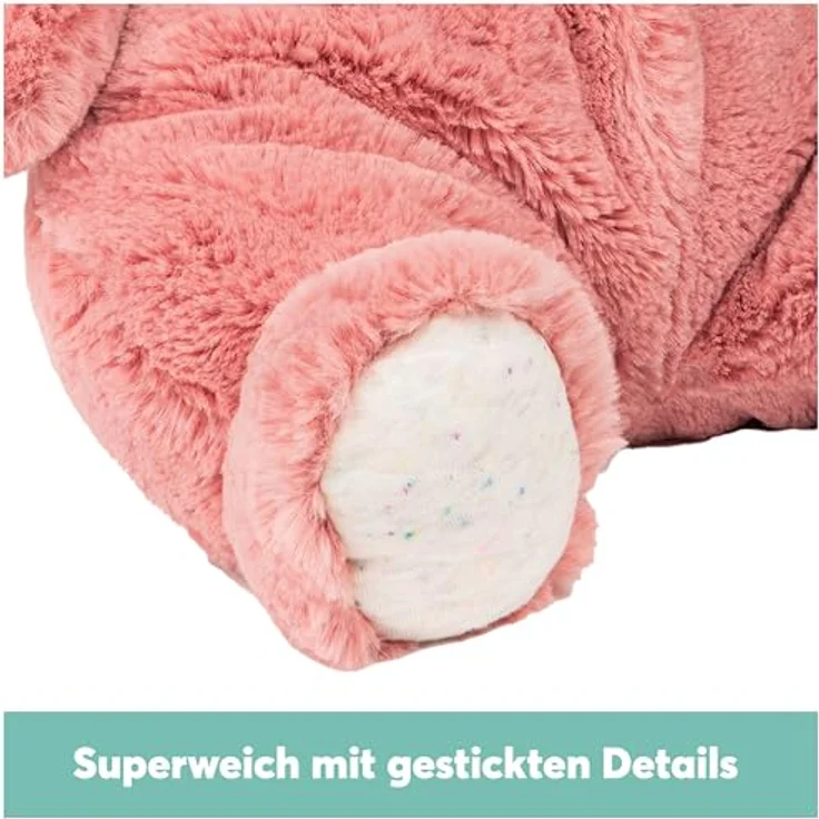 GUND Kuschelspaß Hase - hochwertiges Kuscheltier, ca. 30 cm, für Kinder ab Geburt, in petrol – Bild 4