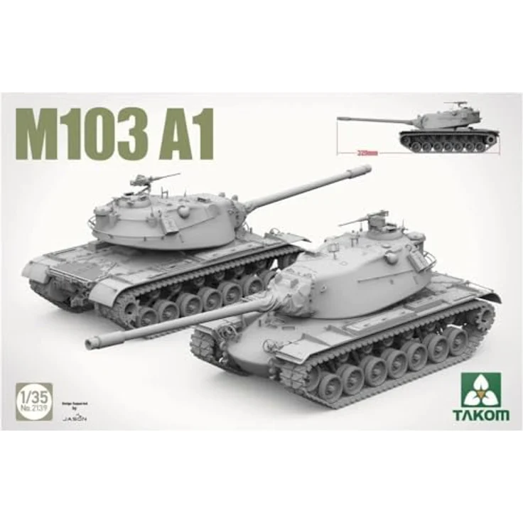 Takom M103 A1, Modellfahrzeug mit detailgetreuer Nachbildung und hochwertigen Materialien – Bild 3