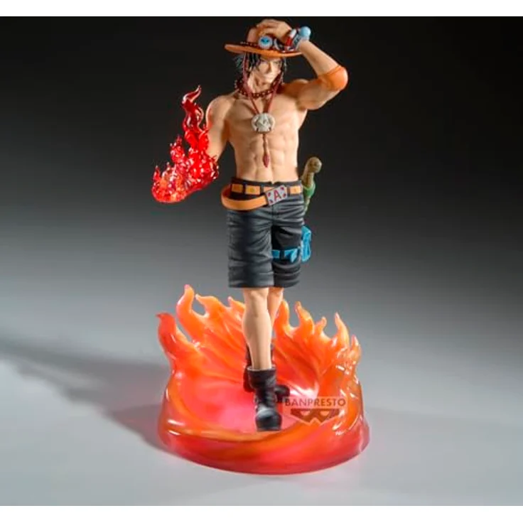 Banpresto One Piece Portgas Dace Figur, detailreiche Sammelfigur aus hochwertigem Material, One Size – Bild 5