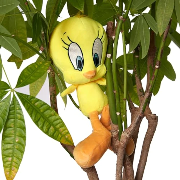 Tinisu Plüschfigur Looney Tunes Tweety Kuscheltier - 28 cm Plüschtier Stofftier – Bild 6