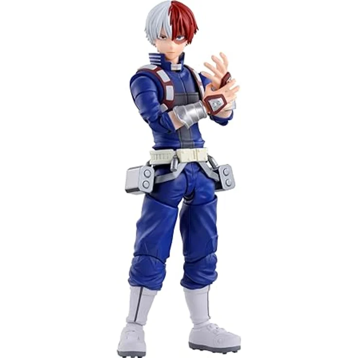 TAMASHII NATIONS My Hero Academia Shoto Todoroki S.H.Figuarts Actionfigur mit Effektteilen und mehreren Ersatzteilen – Bild 1