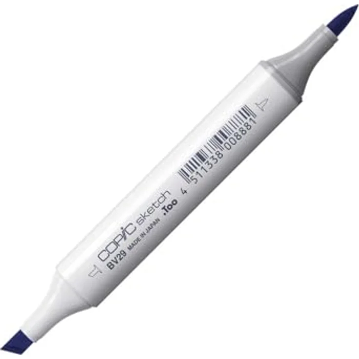 Copic Sketch Marker Typ BV - 29, Slate, professioneller Pinselmarker mit Super-Brush- und Medium-Broad-Spitze – Bild 3