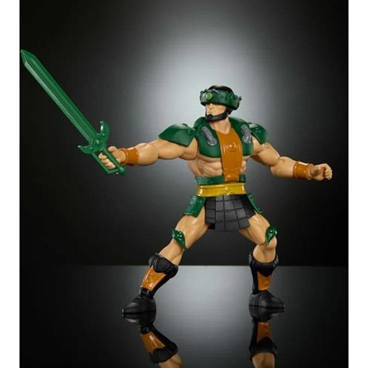 Masters of the Universe Origins Tri-Klops Actionfigur, ca. 14 cm, drehbarer Visor, detailreiches Design, JHJ93 – Bild 5