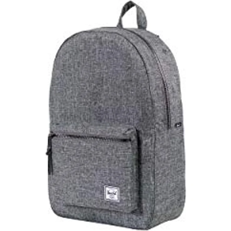 Herschel Settlement Rucksack, Vintage-Schulrucksack mit Laptopfach und Medientasche, Schwarz – Bild 1