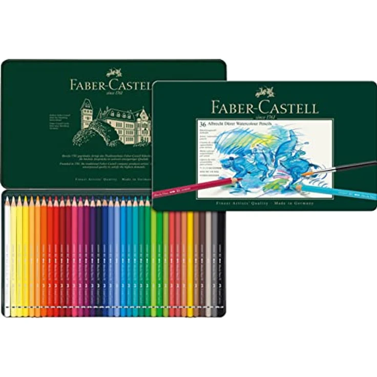 FABER CASTELL Künstler Aquarellstift ALBRECHT DÜRER 36 Farben – Bild 2