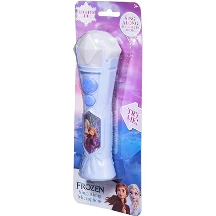 ekids FR-070 Lizenziertes Disney Frozen Karaoke Mikrofon mit Audio Eingang für Kinder ab 3 Jahren – Bild 8