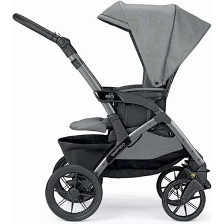 Cam il mondo del bambino 2in1 Kombi-Kinderwagen Dinamico Smart, vielseitig einsetzbar mit komfortabler Babyschale, inkl. Zubehör in verschiedenen Farben – Bild 5