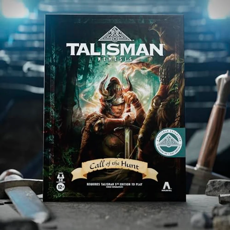 Avalon Hill Talisman Nemesis: Call of The Hunt Erweiterungspaket – Abenteuer-Strategiespiel für 3-6 Spieler, ab 12 Jahren, 60 Minuten Spielzeit, 5 Figuren, 1-vs.-viele Mechanik – Bild 5